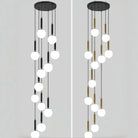 Nordic Extra Large Minimalist Long Pendant Light for High Ceiling Staircase-
