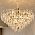 Notturno Crystal Crown Chandelier - Φ600*H380mm/13LBlushlighting