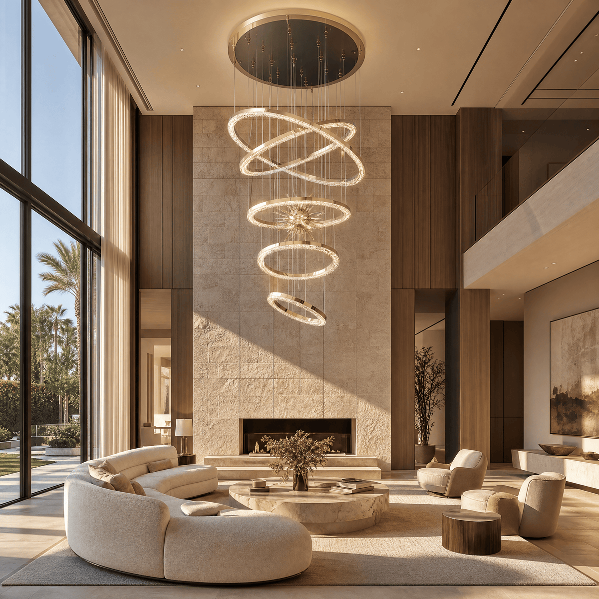 Octagonal Chandelier - Blushlighting