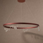 Orbit Crystal Chandelier - Ø39.4" × H5.3" (Ø100 × H13.5 cm)Blushlighting
