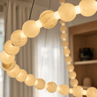 Orbita Foyer Modern Chandelier - D600Blushlighting