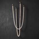 Orbita Modern Alabaster Pearl Chain Chandelier - Blushlighting