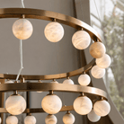 Orbita Modern Round Ring Chandelier - D600Blushlighting