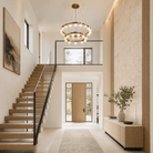 Orbita Modern Round Ring Chandelier - D600Blushlighting