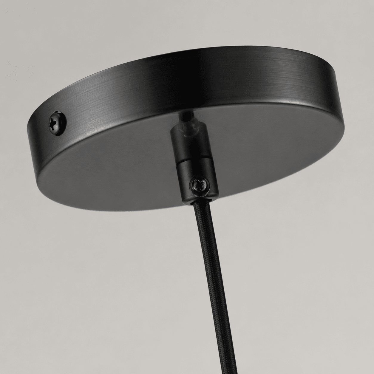 Organic 12" Pendant - SMOKEblackBlushlighting