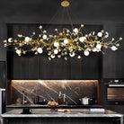 Orgi Statement Linear Branch Chandelier Seus Lighting