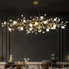 Orgi Statement Linear Branch Chandelier - Gold47.24"(120cm)Warm white 3000KBlushlighting