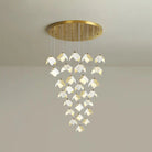 Orlani Bloom Cascade Stairs Chandelier - Blushlighting