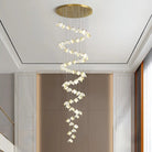 Orlani Bloom Cascade Stairs Chandelier - Blushlighting
