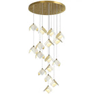 Orlani Bloom Cascade Stairs Chandelier - Blushlighting