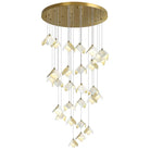 Orlani Bloom Cascade Stairs Chandelier - Blushlighting