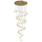 Orlani Bloom Cascade Stairs Chandelier - Blushlighting