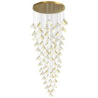 Orlani Bloom Cascade Stairs Chandelier - Blushlighting