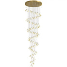 Orlani Bloom Cascade Stairs Chandelier - Blushlighting