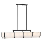 Orleans Linear Alabaster Linear Chandelier - Black Cashmere44.4”Blushlighting