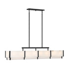 Orleans Linear Alabaster Linear Chandelier - Black Cashmere58.3”Blushlighting