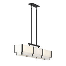 Orleans Linear Alabaster Linear Chandelier - Black Cashmere44.4”Blushlighting