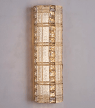 Oversized Multi - layers Luxury Gold Crystal Chandelier For Large Foyer/Hallway/Entryway - Wall Light/W3.94"*D3.94"*H15.75"Warm LightBlushlighting