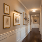 Oxford Picture Light 42" Wide 6-Light - Burnished BrassBlushlighting