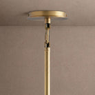 Portico Outdoor Pendant Light - Brass28"HBlushlighting