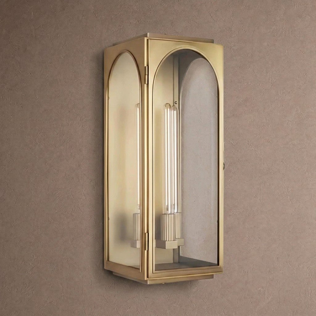 Palladian Outdoor Wall Sconce - 19"BrassBlushlighting