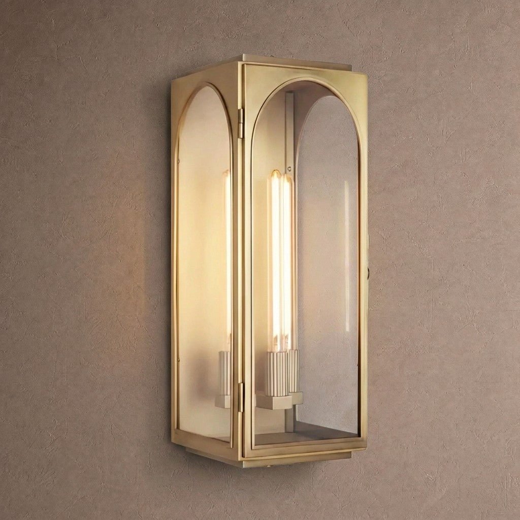 Palladian Outdoor Wall Sconce - 19"BrassBlushlighting