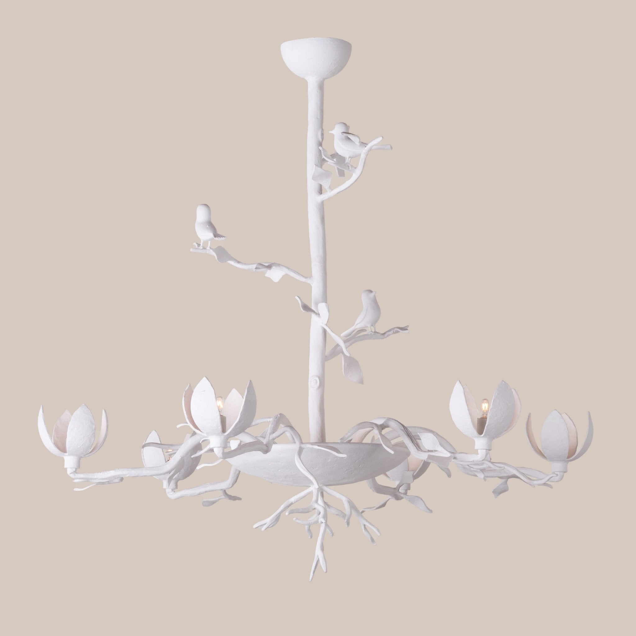 Passera Chandelier - ∅ 35.4″ x H 34.6″WhiteBlushlighting
