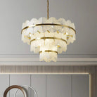 Patanga Alabaster Chandelier Light - 23.6" x 14.2" / 60 x 36cmBlushlighting