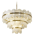 Patanga Alabaster Chandelier Light - 23.6" x 14.2" / 60 x 36cmBlushlighting