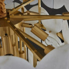 Patanga Alabaster Chandelier Light - 23.6" x 14.2" / 60 x 36cmBlushlighting