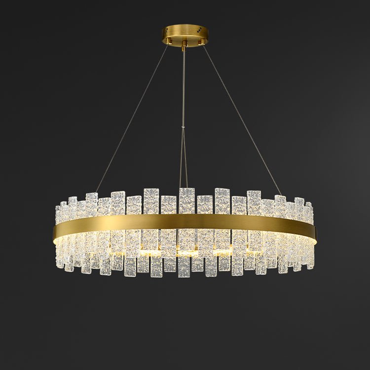 Patricia Modern Crystal Chandelier - 39"DBlushlighting