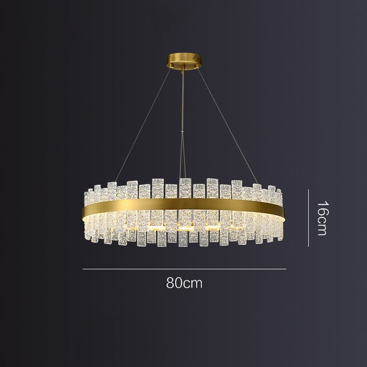Patricia Modern Crystal Chandelier - 31"DBlushlighting