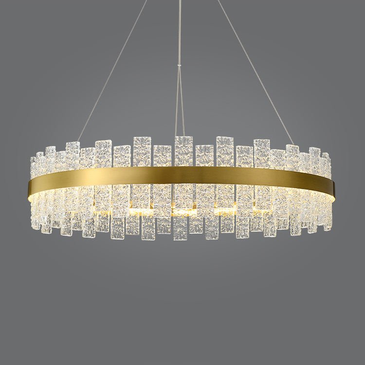 Patricia Modern Crystal Chandelier - 39"DBlushlighting