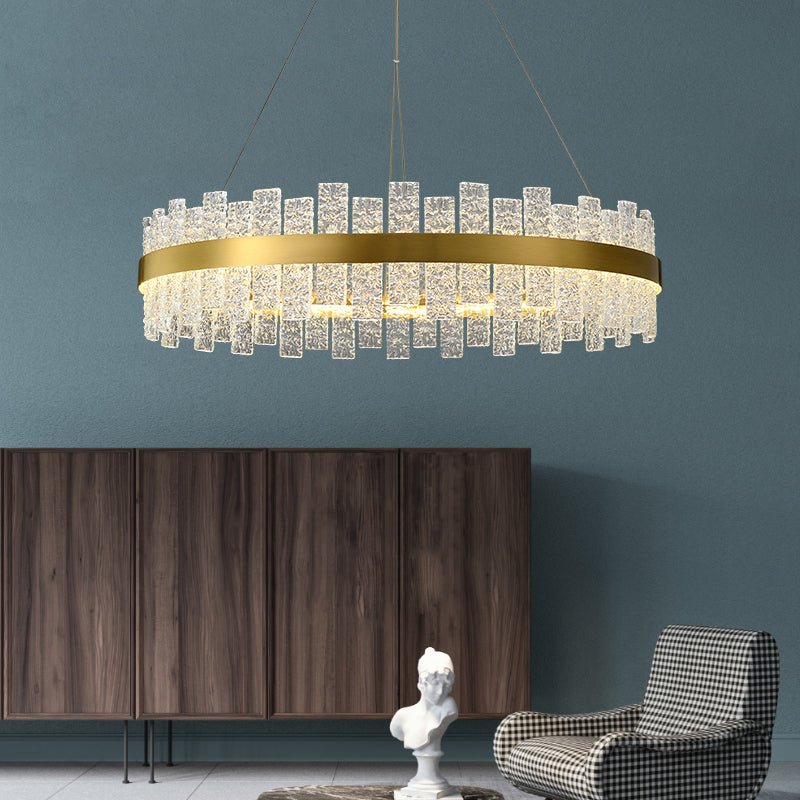 Patricia Modern Crystal Chandelier - 24"DBlushlighting