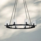 Pauilla Modern Clear Glass Round Chandelier 36'' 48‘’ 60‘’-