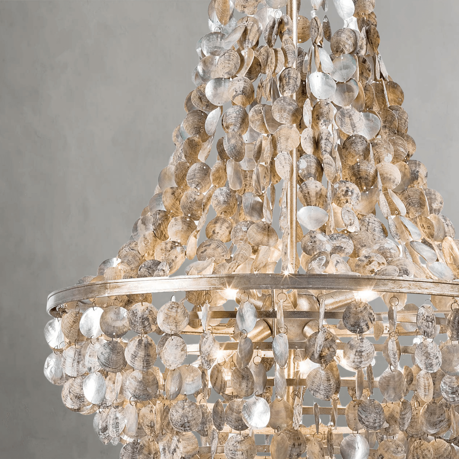 Pearl Seashell Pendant Light - Blushlighting