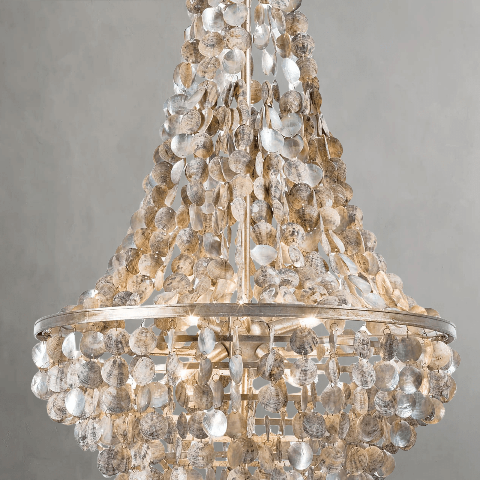 Pearl Seashell Pendant Light - Blushlighting