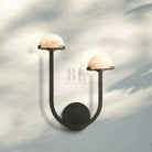 Pedrea Alabaster Double Wall Sconce - Blushlighting