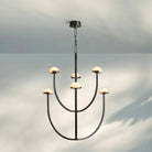 Pedrea Alabaster Round Chandelier 24'' 32'' 40'' - Blushlighting