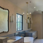 Pedrea Alabaster Round Chandelier 24'' 32'' 40'' - Blushlighting