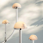 Pedrea Alabaster Round Chandelier 24'' 32'' 40''-