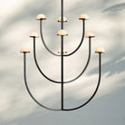 Pedrea Alabaster Round Chandelier 24'' 32'' 40''-
