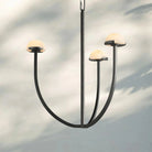 Pedrea Alabaster Round Chandelier 24'' 32'' 40'' - Blushlighting