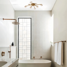 Pedrea Alabaster Wearstler Large Staggered Arm Flush Mount-