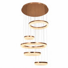 Penombra Ring Cascade Chandelier - Blushlighting