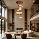 Penombra Ring Cascade Chandelier - Blushlighting