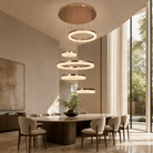 Penombra Ring Cascade Chandelier - Blushlighting
