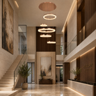 Penombra Ring Cascade Chandelier