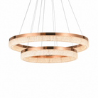 Penombra Ring Duo Chandelier - Blushlighting
