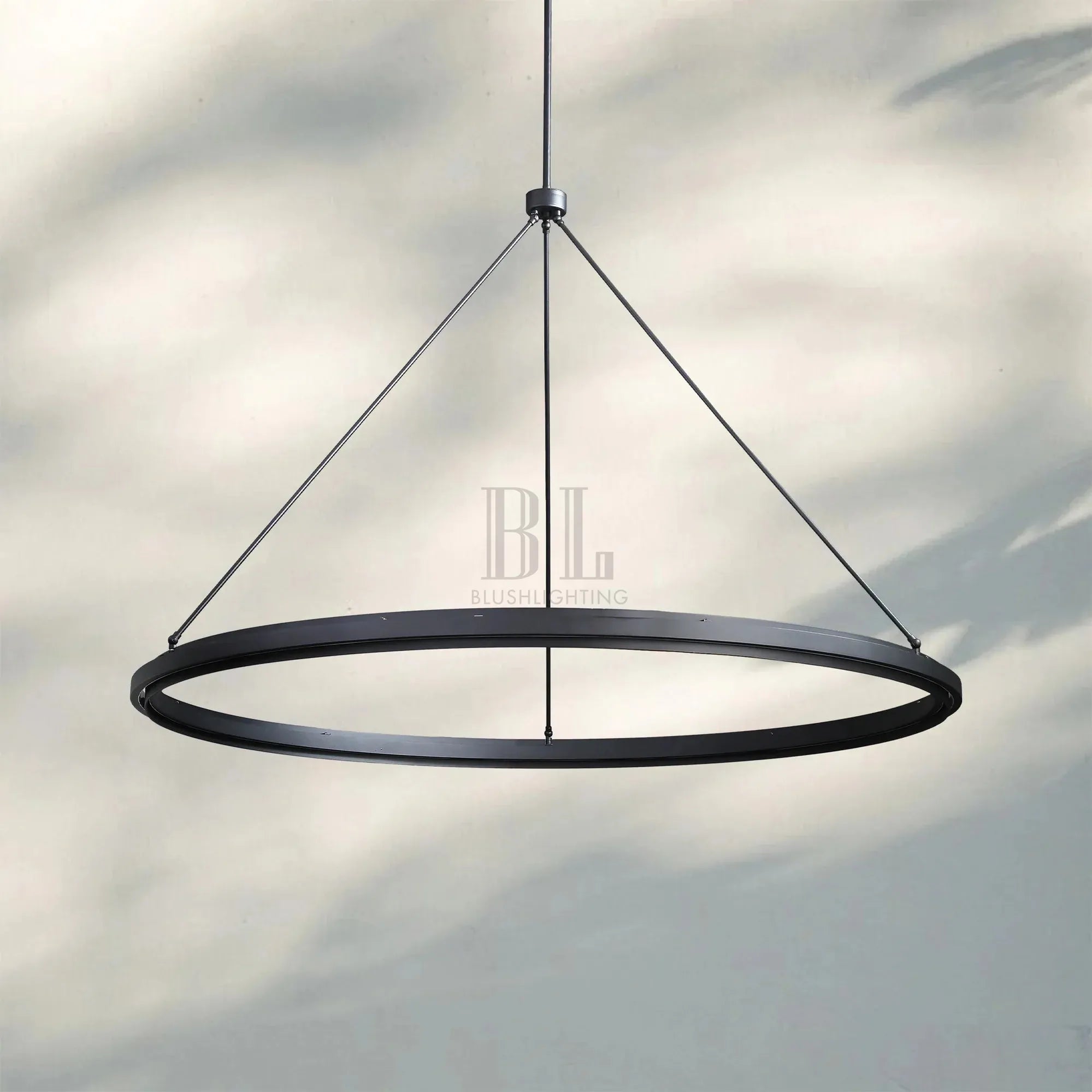 Peralte Elegant Modern Round Chandelier 36" 48" 60"-